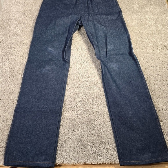 WRANGLER Cowboy Cut Jeans 38X34 Mens Rigid Indigo Bootcut Pro Rodeo Original Fit - Picture 4 of 12